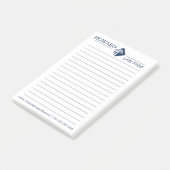 Juridisch advocatenkantoor gepersonaliseerde jurid post-it® notes (Schuin)