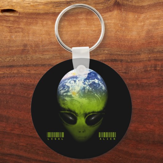 JURIDISCH ALIEN SLEUTELHANGER (Voorkant)