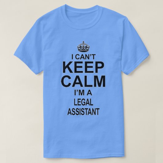 Juridisch assistent Cadeau voor mannen T-shirt (Design voorkant)