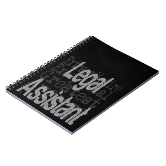 Juridisch assistent-specialist notitieboek (Linkerzijde)