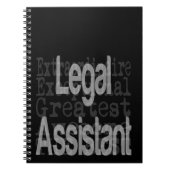 Juridisch assistent-specialist notitieboek (Voorkant)