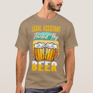 Juridisch assistent van beer Funny Beer Lover Le T-shirt