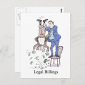 Juridisch briefkaart (Voorkant / Achterkant)