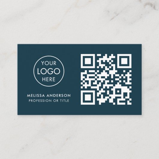 Juridisch deskundige Professionele QR-code Logo Mo Visitekaartje (Voorkant)