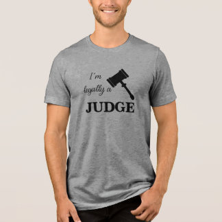 Juridisch een rechter Tri-Blend shirt