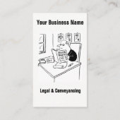 Juridisch & Eigendom Huis Overdracht Visitekaartje (Achterkant)