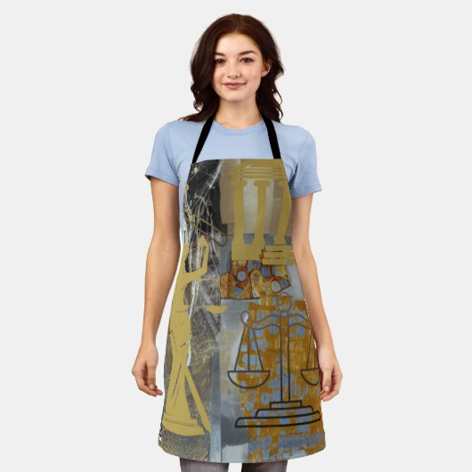 Juridisch gemak schort (Gedragen)