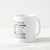 Juridisch Guardian Beste cadeautje Koffiemok (Voorkant rechts)