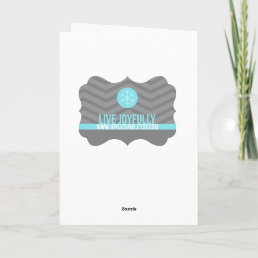 Juridisch Kerstmis Feestdagen Kaart (Achterkant)