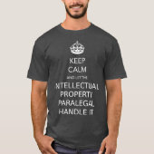 Juridisch medewerker Intellectuele Eigendom Parale T-shirt (Voorkant)