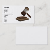 Juridisch of veiling visitekaartje (Voorkant / Achterkant)