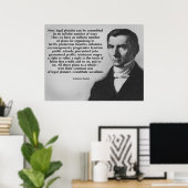 Juridisch plan Frederic Bastiat Poster (Thuiskantoor)
