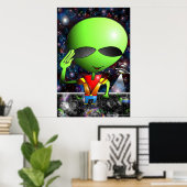 Juridisch Poster van vreemdelingen (Thuiskantoor)