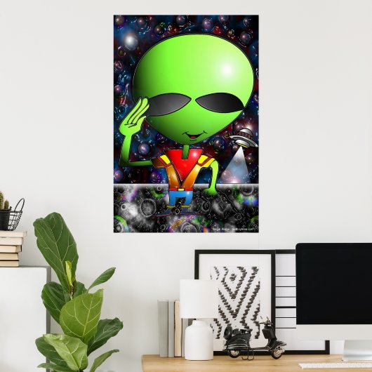 Juridisch Poster van vreemdelingen (Thuiskantoor)