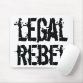 Juridisch Rebelmuisblok Muismat (Met muis)