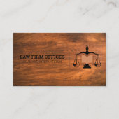 Juridisch recht Logo | houtnerf Visitekaartje (Voorkant)