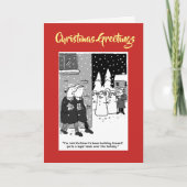 Juridisch team van sneeuwpoppen met QR Code Christ Feestdagen Kaart (Voorkant)