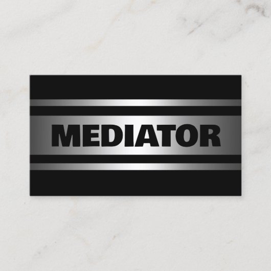 Juridische bemiddelaar visitekaartje (Voorkant)