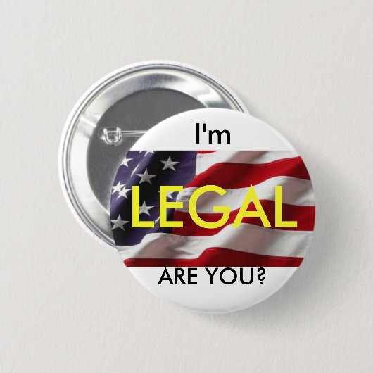 Juridische Button (Voorkant /achterkant)