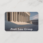 Juridische diensten/advocaat/advocaat visitekaartje (Voorkant)