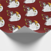 Juridische Eagle Cadeaupapier (Hoek)