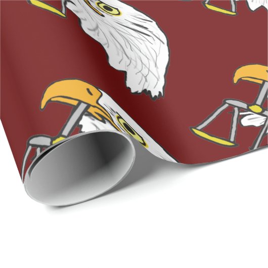 Juridische Eagle Cadeaupapier (Rol Hoek)