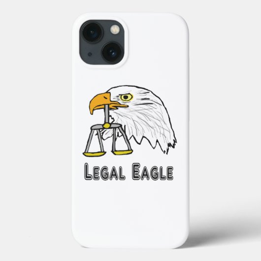 Juridische Eagle Case-Mate iPhone Case (Achterkant)