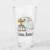 Juridische Eagle Glas (Achterkant)