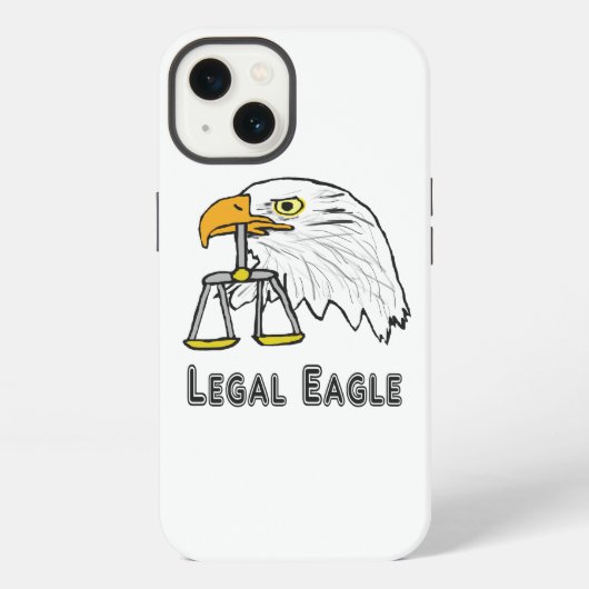Juridische Eagle iPhone Hoesje (Achterkant)