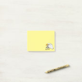Juridische Eagle Post-it® Notes (Op bureau)