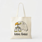 Juridische Eagle Tote Bag (Voorkant)