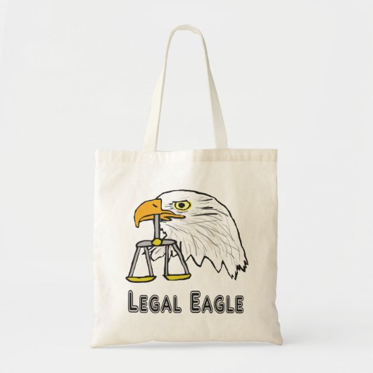 Juridische Eagle Tote Bag (Voorkant)