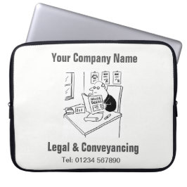 Juridische en overdrachtservices Computer Sleeve