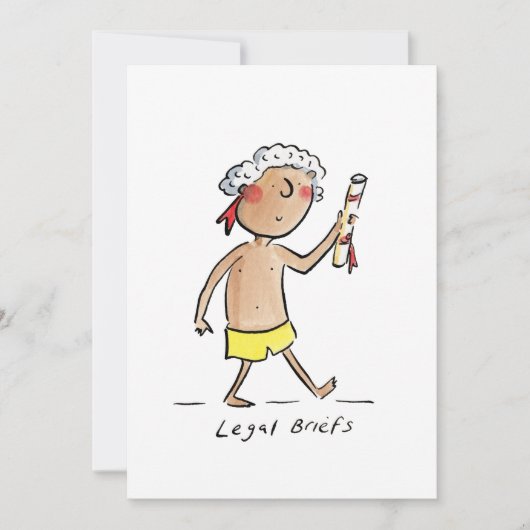 Juridische informatie kaart (Voorkant)