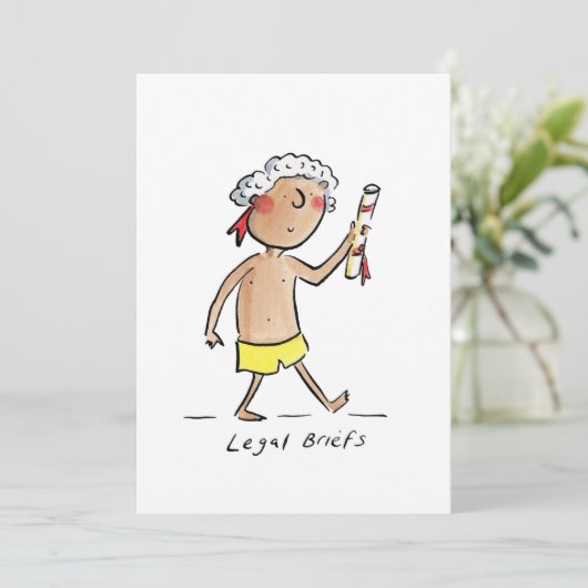 Juridische informatie kaart (Staand voorkant)