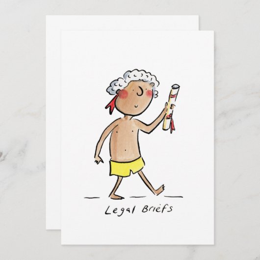 Juridische informatie kaart (Voorkant / Achterkant)