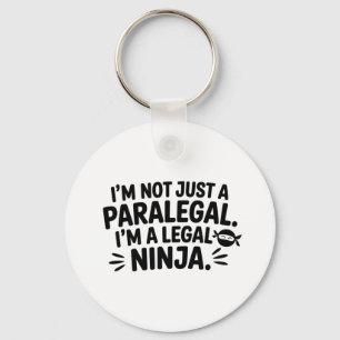 Juridische Ninja-Paralegalsleutelhanger   Cadeau Sleutelhanger