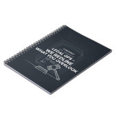 Juridische operaties – georganiseerd, strategisch, notitieboek (Linkerzijde)