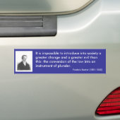 Juridische planning bumpersticker (Op auto)