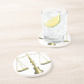 Juridische schalen Onderzetters (Zijkant)