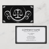 juridische verfijning visitekaartje (Voorkant / Achterkant)