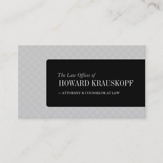 Juridische Visitekaartjes (Voorkant)