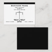 Juridische Visitekaartjes (Voorkant / Achterkant)