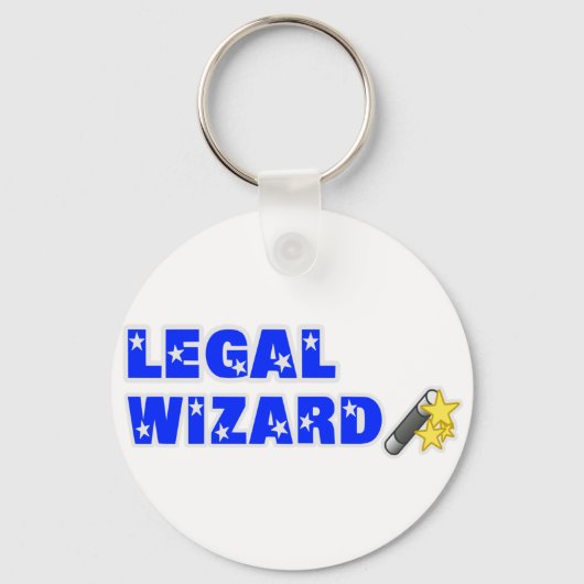 Juridische wizard sleutelhanger (Voorkant)