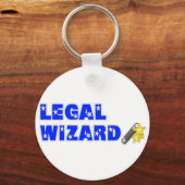 Juridische wizard sleutelhanger (Voorkant)