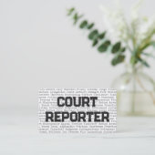 Juridische Woorden van het Hof Visitekaartje (Staand voorkant)