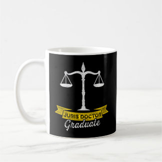 Juris Doctor of Jurisprudence Afstudeerder Law Sch Koffiemok
