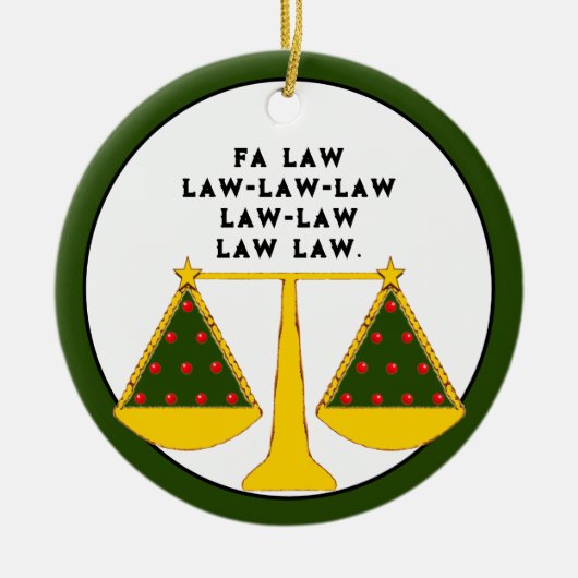 Jurist Collectie Keramisch Ornament (Voorkant)