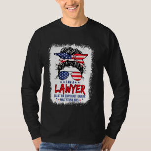 Jurist outfit voor vrouwen Ik ben een advocaat die T-shirt