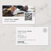Jurist QR Code Logo Social Media Visitekaartje (Voorkant / Achterkant)
